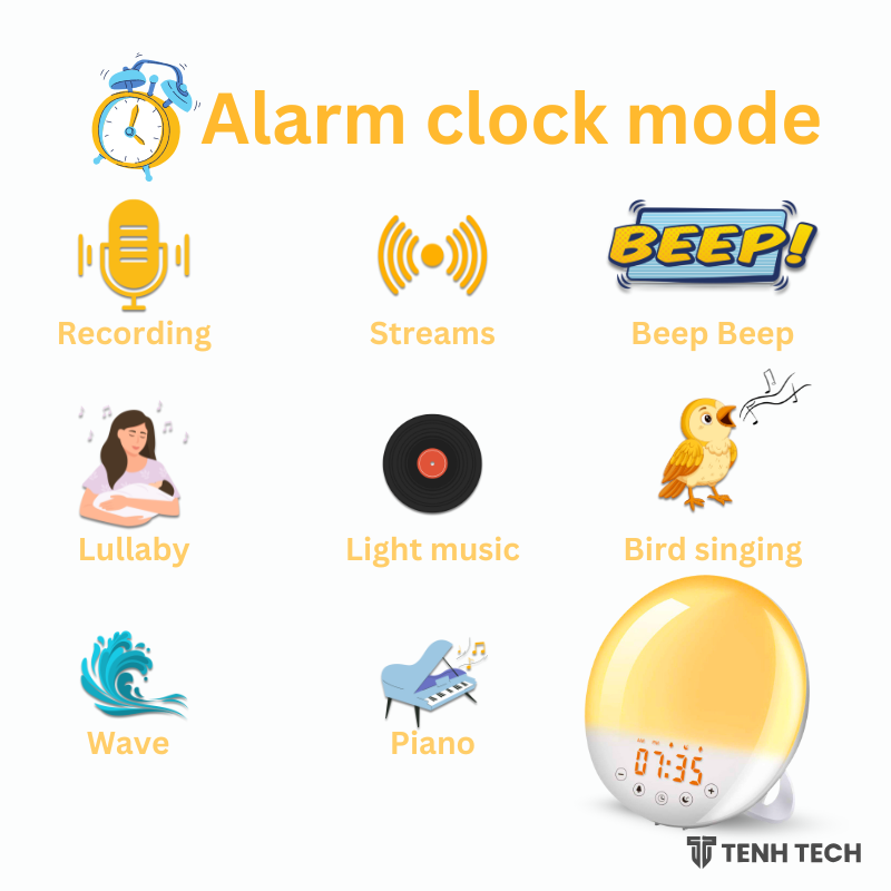 RadiantRise ™ Smart Sunrise Alarm Clock