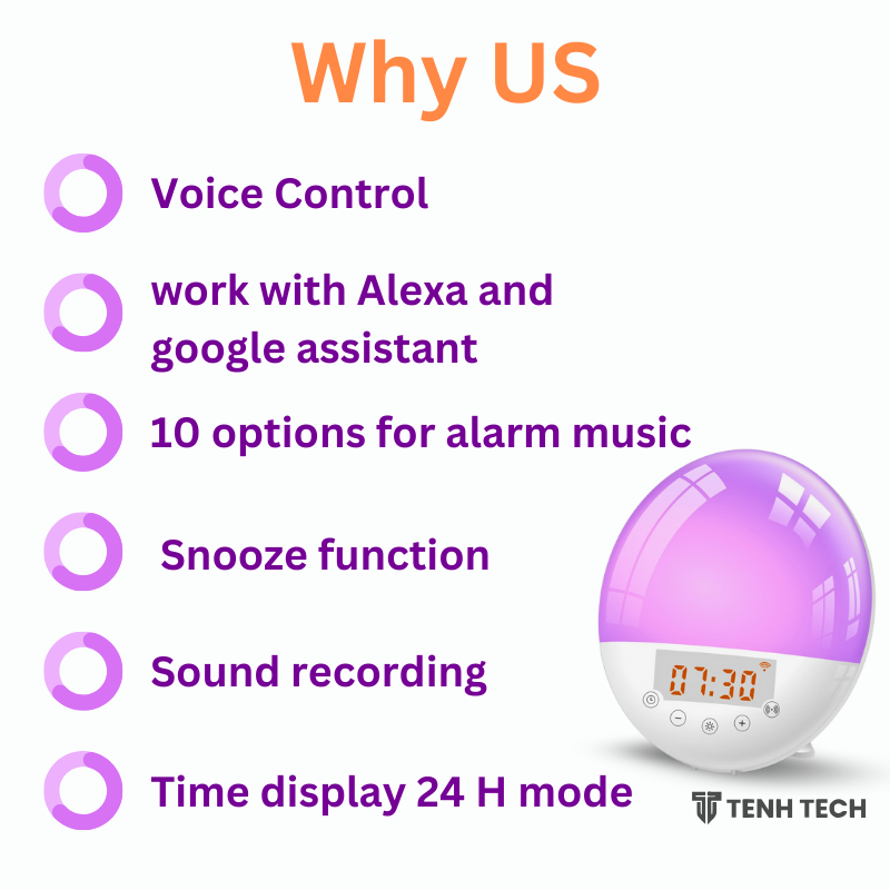 RadiantRise ™ Smart Sunrise Alarm Clock